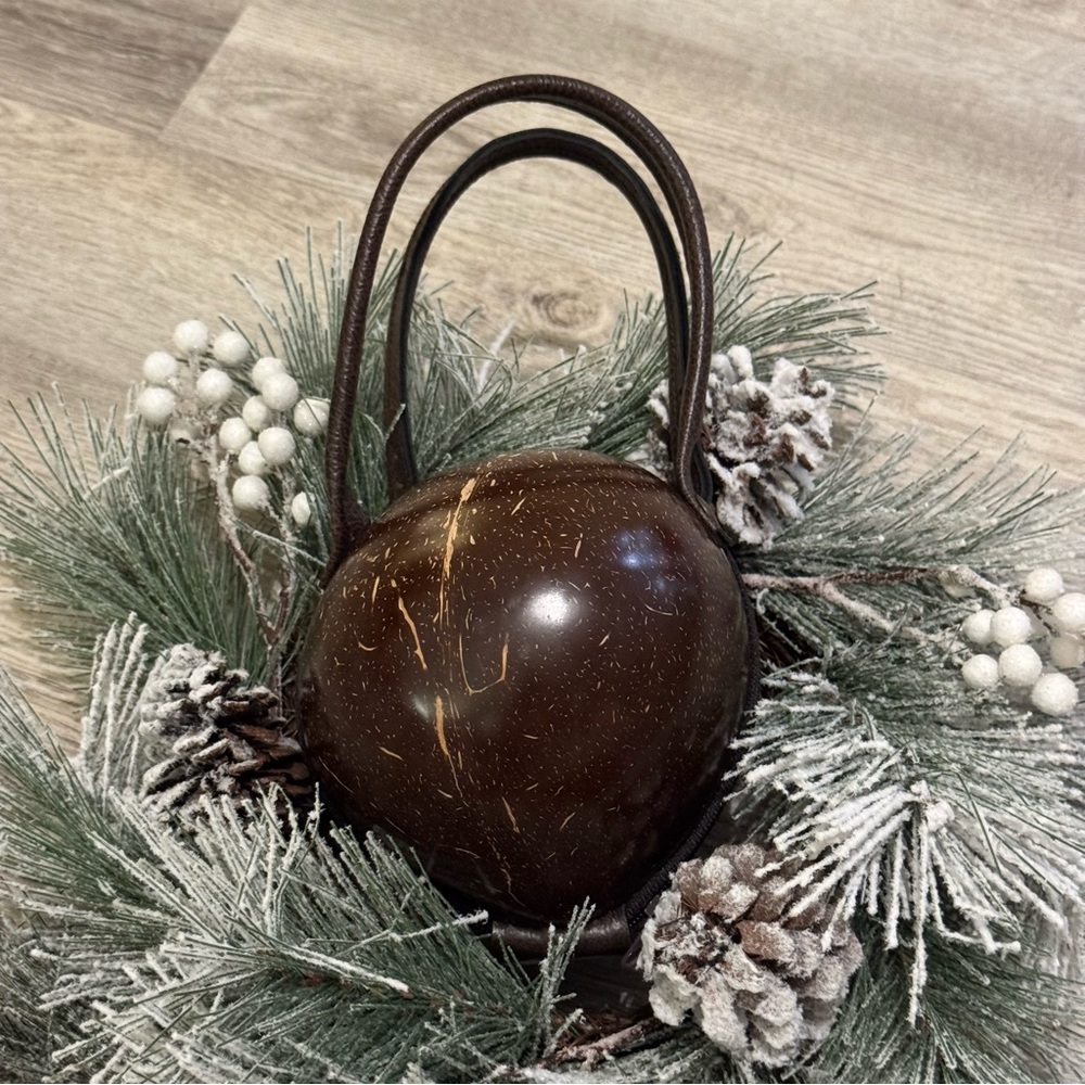 NEW Coconut Shell Small Novelty Handbag / Purse